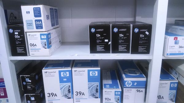HP and other printer cartridges in stock